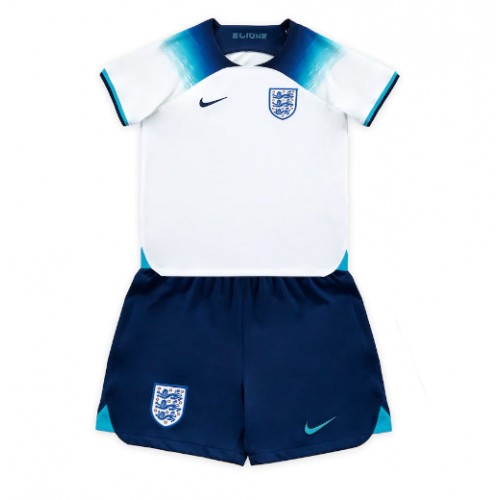 Otroški Nogometni dresi Anglija Domači SP 2022 Kratek Rokav (+ Kratke hlače)